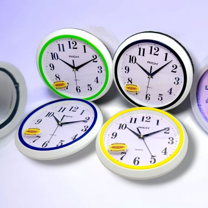 Rich Quartz clock RHC 2401 multi colour Wall Clock for Home Living