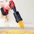 Corn Strip Thresher, Corn Thresher Strip Tool, Hand Drill for Popcorn Manual Multifunction Corn Peel. 