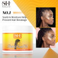 Hair Split Wax Anti Hair Loss Traction Hair Loss Styling Braided Gel 100g Edge Control Hair Sculpting Cream Biotin Anti-Breakage. 