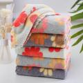 30X30CM Kitchen Cleaning Cloths Soft Absorbent Dishcloth Coral Fleece Sunflower Wiping Towel Rags Household Cleaning Cloth 4Pcs. 