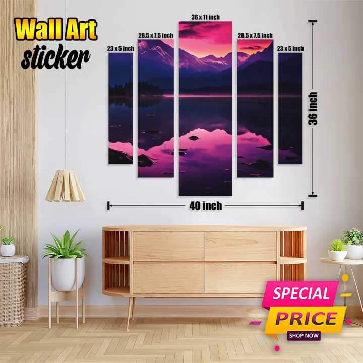 Wall%20arts,%20Wall%20Sticker%20Design%20decoration%20home%20bedroom%20office%20wall%20sticker%20gaming%20room%20Digital%20Printed%20Wall%20Art%20With%20Sticker%20-%20Five(5)%20Pieces%20-%20Image%206