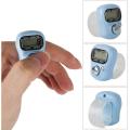 Random Color Finger Counter Digital LED Electronic Handheld Tally Counter Clicker Finger Ring Digit Stitch Marker. 