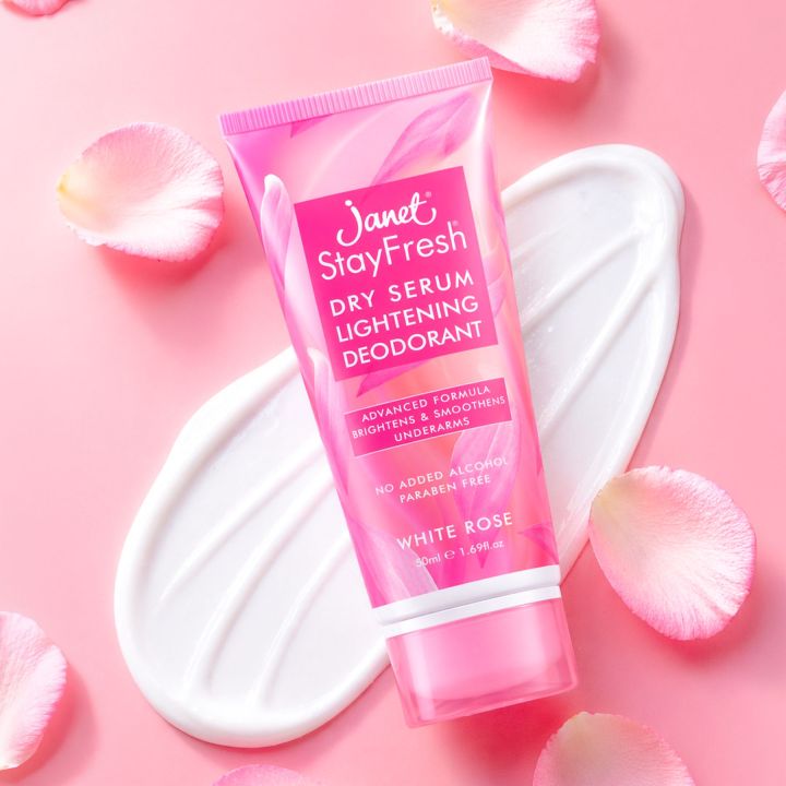 Janet White Rose - Dry Serum Lightening Deodorant 50ml