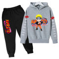 New Anime Naruto Hoodie Kids Clothes Boys Hoodies Avatar Kakashi Harajuku Sweatshirts Autumn Spring O Neck Kids Pullover Sets. 