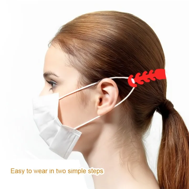 5/10%20Pcs%20Reusable%20Ear%20Saver%20Comfortable%20Soft%20Silicone%20Non-Slip%20Adjustable%20Mask%20Hook%20Ear%20Server%20-%20Image%202