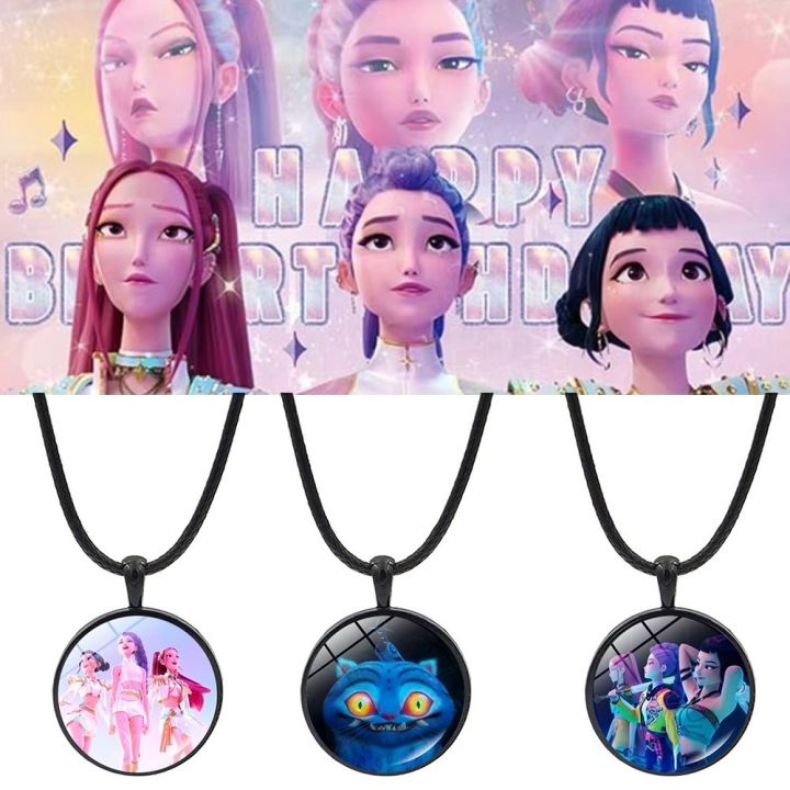 JOHLCR Anime Demon Slayer Collier En Alliage Kamado Nezuko Pendentif Accessoires De Personnage D