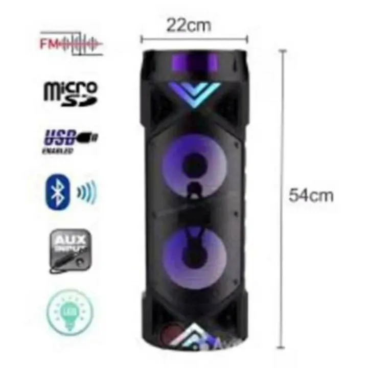 BT%20Speaker%20Bluetooth%20ZQS-6208%20Super%20Bass/Karaoke%20-%20Image%202