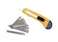 Heavy Duty Sharp Blade Cutter Shippers Carpenter Knife.03 Extra blade With Box. 