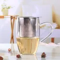 Heat Resistant Stainless Steel Tea Infuser Silver Reusable Tea Spice Strainer Teakettle Tea Filter Infuser tea accessories. 