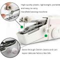 Mini Portable Handheld sewing machines handy stitch Sew needlework Cordless Clothes Fabrics Electric Sewing Stitch Set DIY tool. 