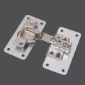 【ZIME】1x1/2/4Set Hinge Repair Plate for Cabinet Furniture Stainless Steel Hinges Mounting Plate Cupboard Door Fixing Hardware. 