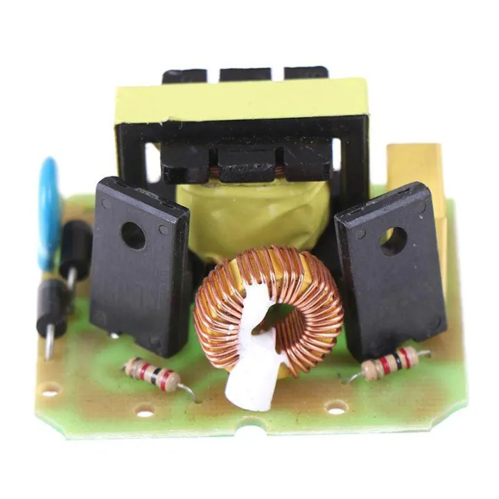 Convertisseur DC/AC 40W – Transforme 12V DC En 220V AC – Module Step-up 4.3x3.8x2.5 Cm – Pour Alimentation Nomade