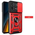 For POCO X6 Pro C65 M6 Pro 4G Redmi 13C Note 13 Pro Plus 5G Case Slide Camera Lens Protect Cover for Xiaomi 13T Pro Funda. 