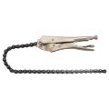 10 inch Chain Vise Clamp Plier Locking Grip Wrench Oil Filter Pipe 16.5 inch Chain Length. 