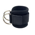 【Limited-time offer】 Fitness Ankle Strap Adjustable D-Ring Foot Support Cuffs Gym Leg Strength Guard MAOQIAN. 