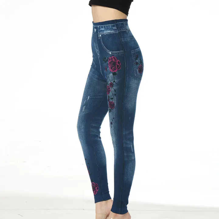 Dyegold%20Jean%20Leggings%20for%20Women%20Denim%20Print%20Fake%20Jeans%20Look%20Like%20Leggings%20Sexy%20Stretchy%20High%20Waist%20Slim%20Skinny%20Jeggings%20Capri%20-%20Image%203