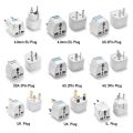 1pcs Universal AU UK US EU Plug Adapter US to EU Converter Black/White Australian Euro Travel Adapter Power Socket Outlet. 