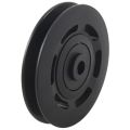 Spreeshop 4pcs 95mm Black Bearing Pulley Wheel Cable Gym Equipment Part Wearproof. 