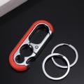 Auto Car Accessories Multi-Functional Keys Organizer Waist Buckle Metal Metal Key Buckle Key Ring Double Ring Keychain Bottle Opener Key Chain Car Keychain Car Key Holder. 