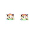 【HUT】 1Pair 316L Stainless Steel Adjustable Nipple Ring For Women, Various Colors Clip On Nipple Rings Fake Nipple Piercing Jewelry. 