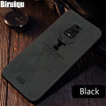 Biruiqu For Redmi Note 9S Note 9 Pro Max Hybrid Soft TPU Deer Pattern Leather Shockproof Case Cover. 