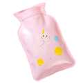 【WEJA】1pcs Creative Cute Hot Water Bottle Warm Belly Treasure Cartoon Hand Warmer Filled Mini Explosion-proof Portable Hot Water Bags. 