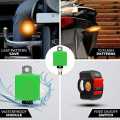 Autofy Blaze Universal Hazard Flasher Relay Highway Indicator Flasher for All Bikes LED & Bulb Indicators (with Switch). 
