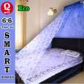 Smart Mosquito Net /( 6*6 )triple bed/Wall mosquito Net/ With Hooks. 
