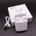 i7S Bluetooth Wireless Earbuds Earphone Headsets Twins Stereo Earpiece air pods with Microphone For All Mobile Phones. 