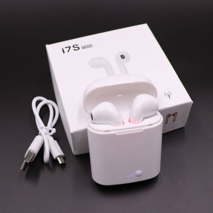i7S Bluetooth Wireless Earbuds Earphone Headsets Twins Stereo Earpiece air pods with Microphone For All Mobile Phones