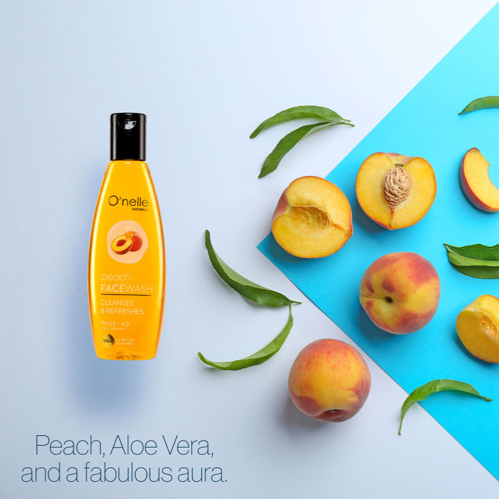 Onelle%20Naturals%20Peach%20Face%20Wash%20100ML%20-%20Image%203