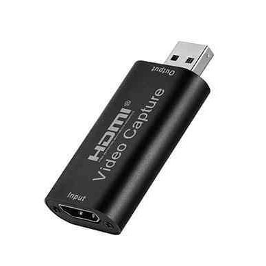 HDMI Video Capture Card, 4K HDMI to USB Capture Card Full HD 1080P 30fps Record via DSLR, Camcorder, Action Cam for Live Streaming, Online Classes, etc. Compatible with Mobile, Nintendo Switch, PlayStation, Xbox, Desktop and Laptop