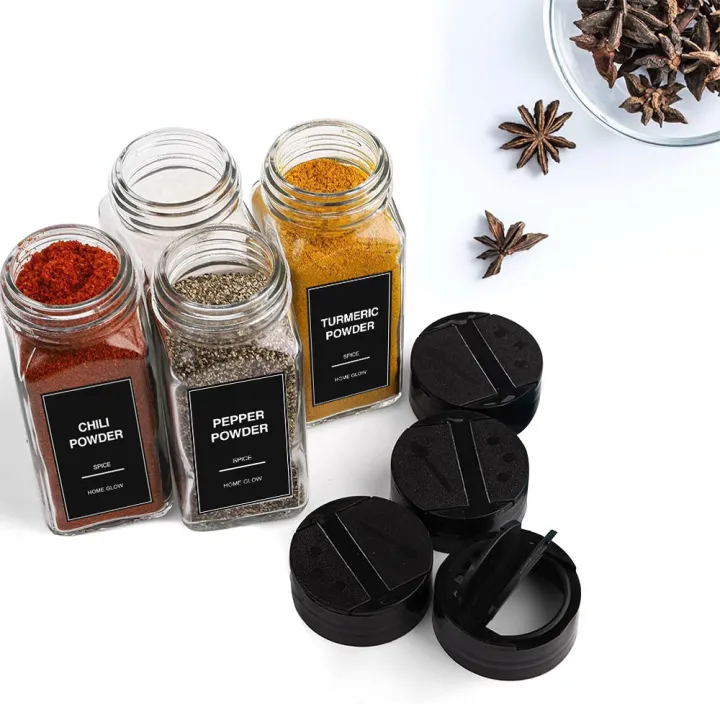 6Pcs%20Spice%20Bottle%20Set%20120ml%20Label%20Kitchen%20Seasoning%20Storage%20Jars%20-%20Image%202