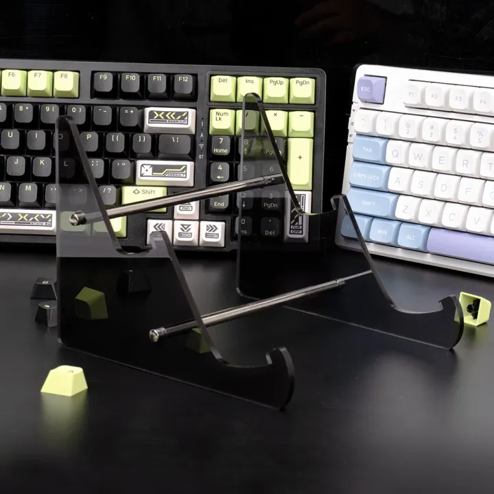 Computer Key Display Case Computer Transparent Keyboard Display Stand Mechanical Keyboard Holder ...
