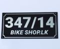 House Number plate/ Door Number/ Sign for house or office -Acrylic. 