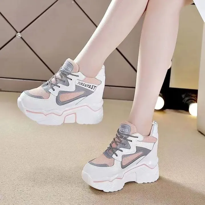 NEW%20Wedge%20Korean%20Chunky%20Rubber%20Shoes%20for%20Women%20fashion%20casual%20shoes%EF%BC%88Add%201%20size%EF%BC%89%20-%20Image%203