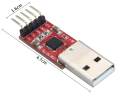 USB 2.0 To TTL UART 5Pin Module Serial Converter CP2102. 