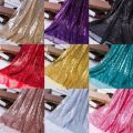Wedding Arch Backdrop Sequin Fabric Sparkly Mesh Shiny Bling  1Material  And  Saree Jacket Piece meteriyal 1 meter. 