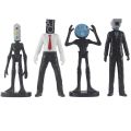 Skibidi Toilet Model Toy Figure Set Home Desktop Decoration Game Character Doll Fans Collectible Items Kids Adults Gift. 