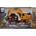 Remote Control JCP Excavator, Construction Vehicle Toy Truck, Model Engineering Bulldozer. 