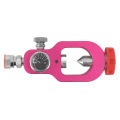 CO2 Tank Test Valve Easy To Install Polished Anti Oxidation Stainless Steel Aluminum Alloy CO2 Filling Valve for Gas Refilling. 