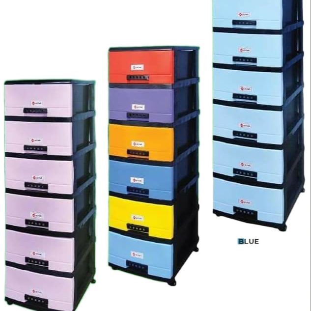 Plastic%20Drawer%206%20in%201%20baby%20,%20room%20drawer%20wardrobe%20cupboard%20storage%20furniture%20bed%20side%20drawer%20-%20Image%206