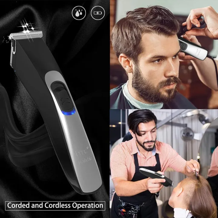 HTC%20AT-129C%20Mens%20Washable%20Cordless%20Rechargeable%20Hair%20Trimmer%20Electric%20Clipper%20Precision%20Cutting%20Saloon%20Barber%20Salon%20Razor%20Automatic%20T-Blade%20Power%20Cut%20Machine%20Man%20Beard%20Styler%20Fading%20Blending%20Hair%20Clipper%20Hair%20Shaver%20Hairclippers%20Best%20Beard%20Trimmer%20Barber%20-%20Image%207