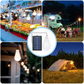 Solar Rechargeable Camping Lights Waterproof High Brightness Led Rechargeable Bulb Long Endurance Solar Charging Lamp Solar Lamp 1Pcs. 
