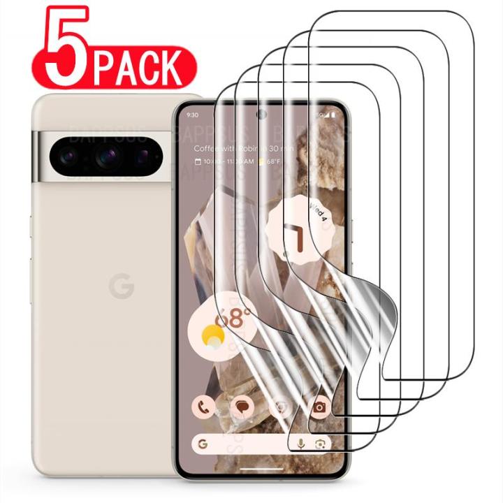 Screen Protector For Google Pixel 8 7 Pro 7A 5G Pixel7 Clear Soft Anti-scratch Hydrogel Film For Pixel 8Pro 7Pro Pixel8 Pixel7A