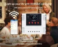 KOGEEK New 12V 24V/48V Automatic Ba-tte-ry Regulators Charger 10A 20A 30A 40A 50A 60A Dual USB PWM So-lar Charge Controllers with WI-FI APP. 