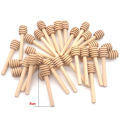 8/10/16CM Mini Wooden Honey Spoon Honey Wooden Stir Bar Honey Jar Long Handle Mixing Stick Tool Kitchen Dessert Accessories. 