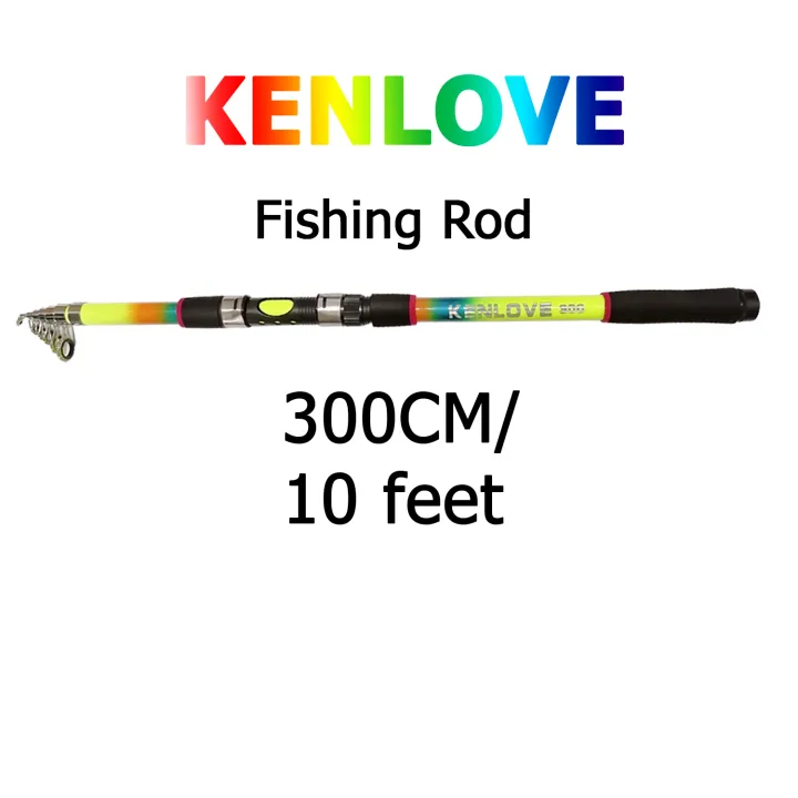 3.0M%20Kenlove%20Rainbow%20Telescopic%20Fishing%20Rod%20300CM/%2010%20Feet%20with%20Fishing%20Reel%20ST-4000%20-%20Image%205