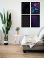 A4 Sized Poster Design Wall Posters Background Pattern PVC Framed Wall Decors. 