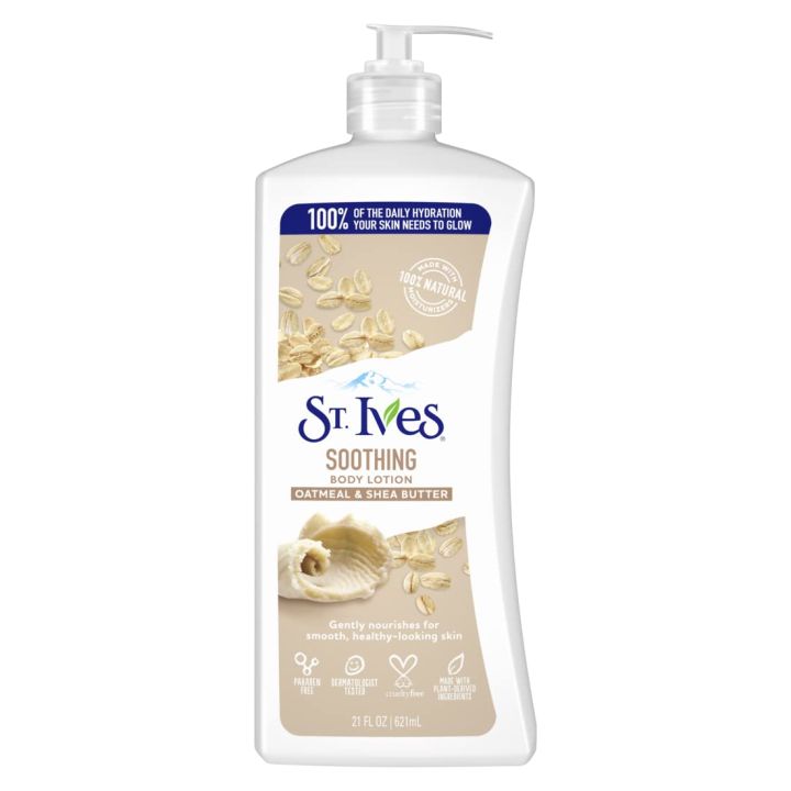 St.%20Ives%20Soothing%20Body%20Lotion%20(Oatmeal%20&%20Shea%20Butter)%20-%20621Ml%20Usa%20-%20Image%207